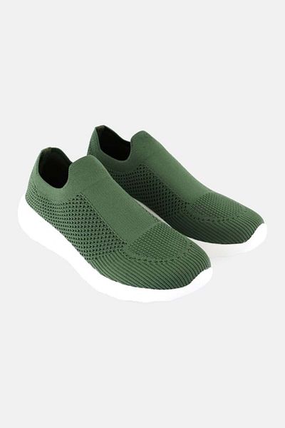 RBX Men Slip On Training Shoes, Olive