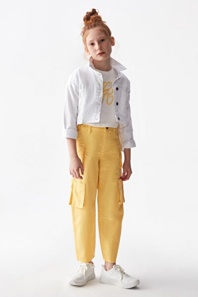 HAUSEkids 8-14 Years Madrid Chueca Girl's Design Jacket -Ecru-