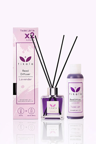 tikala Oda Kokusu Lavanta 100 ML + 100 ML Yedek Likit Lavender