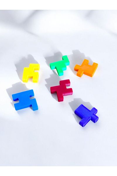 poptoons 3D Cube Puzzle - Difficult Level Intelligence Game 6 Pieces |   Poptoons