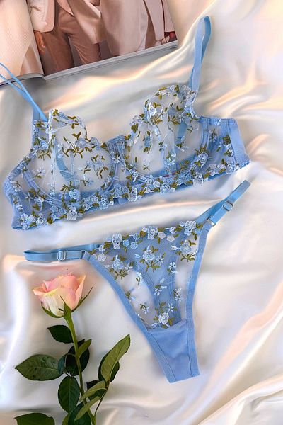Madame Mercy Set de sutien cu sâni cu sâni special pentru Ziua Îndrăgostiților