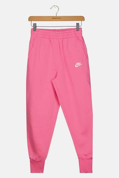 Nike Kids Girl Standard Fit Training Sweatpants, Pink