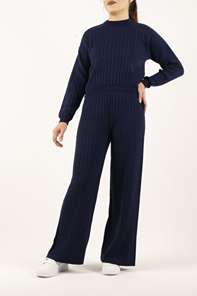 İKLİM LİFE Pantolonlu Triko İkili Takım