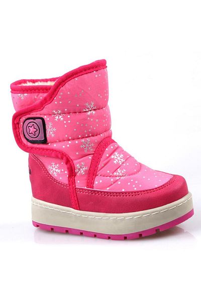 Lepetit Le Petit Kids Pink Girl's Snow Boots