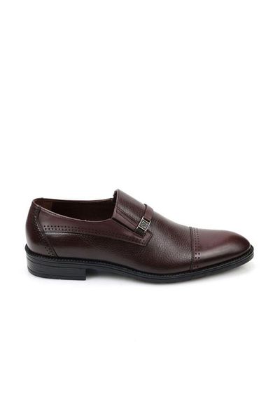 Smart 1603 Men's Classic Rubber Sole Genuine Leather Shoes