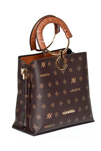 Armine 260 Baskılı Çapraz Omuz Askılı Çanta