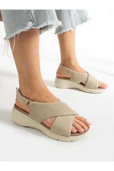 Papuçcity 02790 Ortho Pedic - Sandale zilnice pentru tricotaje pentru femei