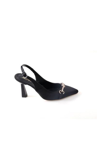 Papuçcity Sprs 02833 - Pantofi stiletto de damă cu toc de 8,5 cm cu spatele deschis