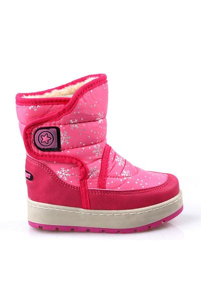 Lepetit Le Petit Kids Pink Girl's Snow Boots