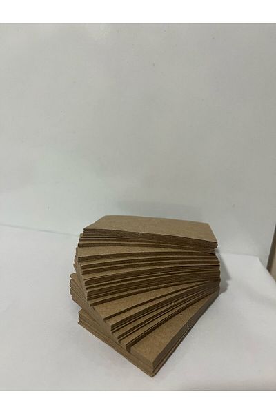 ORCOPY Blank Kraft Paper 50 Pieces - Business Card, Note Card, Gift Note