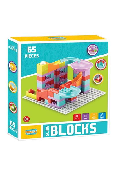 FUNCY Slide Blocks 65 Pieces