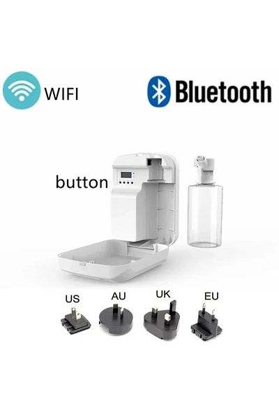 Choice9 موزع عطور كهربائي منزلي يعمل بالبلوتوث والواي فاي - أبيض المملكة المتحدة، موزع زيوت عطرية