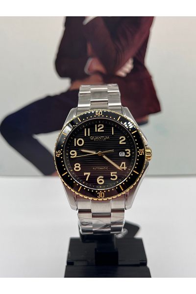 Quantum AUTOMATIC MEN'S WRISTWATCH 10 ATM WATERPROOF
