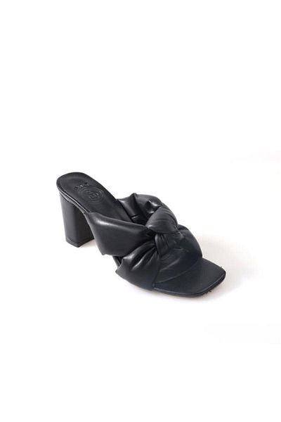 Papuçcity Nossa 02843 - Γυναικείες ημερήσιες παντόφλες Ortho Pedic Heeled 7 cm