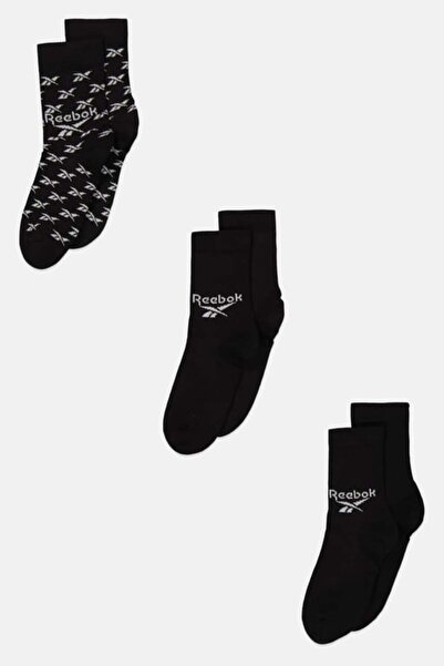 Reebok Gg6683 Cl Fold Siyah 3'lü Çorap