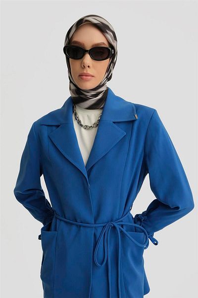 Armine Σετ 24k6902 με κορδόνι και καρφίτσα κοβαλτίου