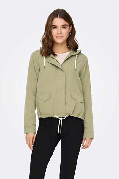 ONLY 15218613   Onlskylar Hood Spring Jacket Aloe