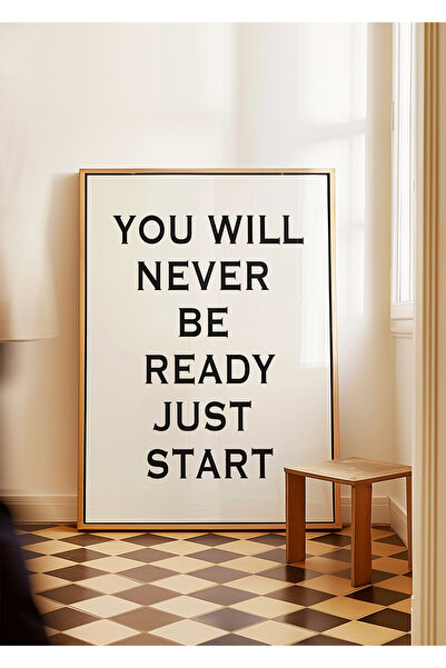 ARTHOUSECOLLECTIVE Just Start - Poster fără încadrare în dimensiuni de tablou