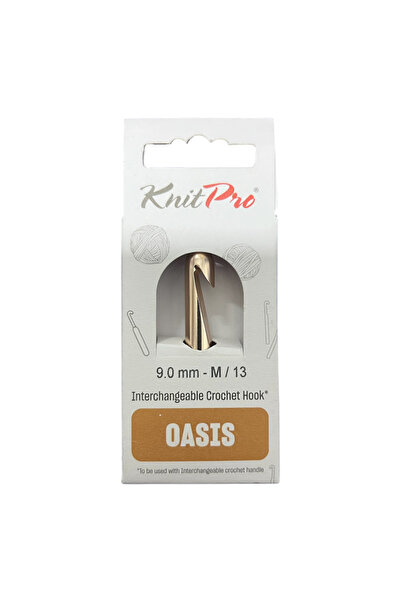 KnitPro Oasis Değiştirilebilir Tıg Ucu No: 9.00mm