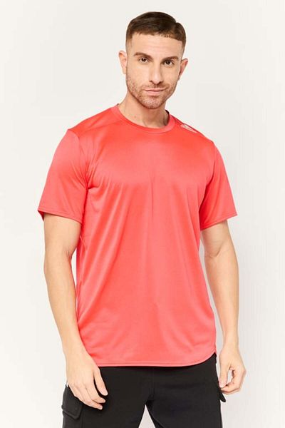 adidas Men Sportswear Fit Short Sleeves Training T-shirt, Red