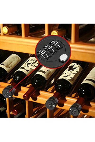 KÜP AKSESUAR زجاجة نبيذ بقفل مركب