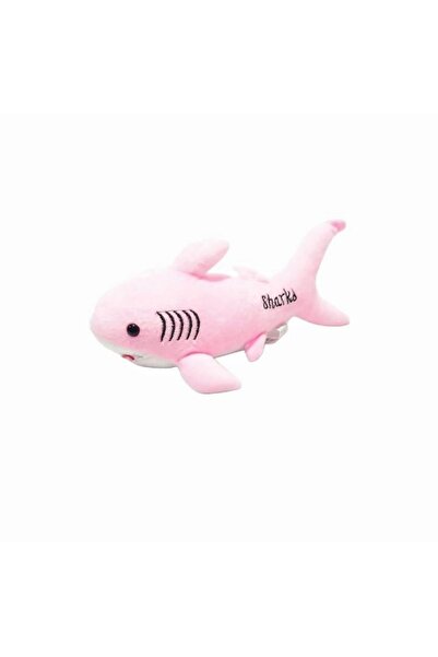 Şeker Adası Peluş Köpekbalığı 30 cm - ŞARKI SÖYLEYEN Baby Shark Pembe Balık