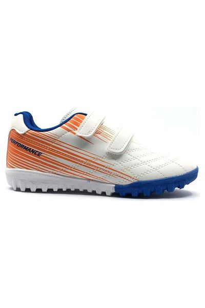 Cool Ronaldo Boys' Velcro Astroturf Football Shoes