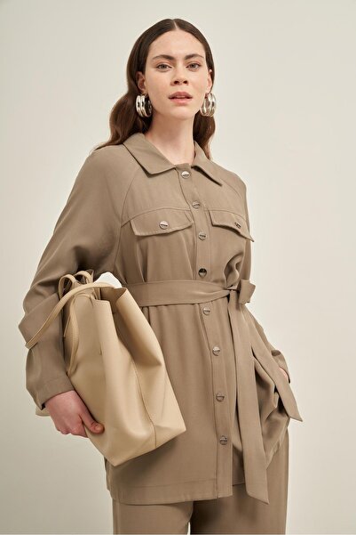 FTZ WOMEN Kadın Pantolonlu Takım Haki 31030