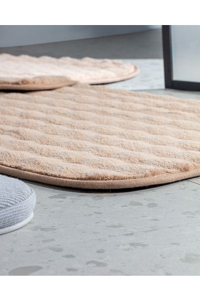 Madame Coco Χαλάκι μπάνιου Beige Reflet Bubble 2 Pack