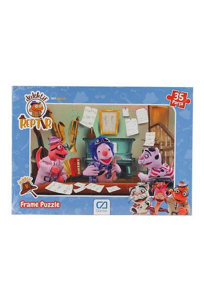 Neco 5208 Detective Reptir Frame Puzzle 35 Pieces