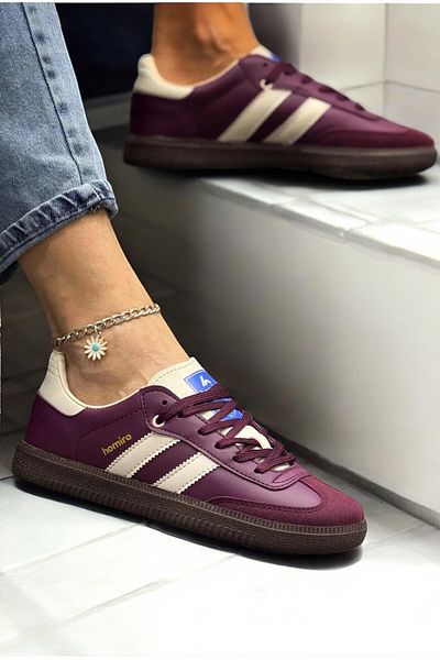 Nubbock Pantofi sport confortabili unisex roșu Claret Daily Thermo Sole NK4006