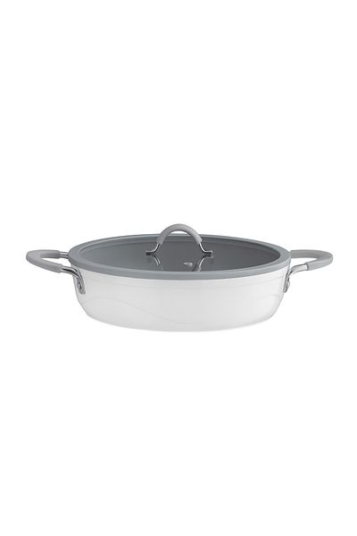 Madame Coco Albus Short Pot - White - 26 cm