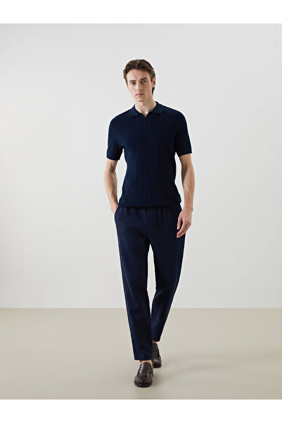 LC Waikiki Nevavm Standard Fit Linen-Look Men's Trousers with a Difference