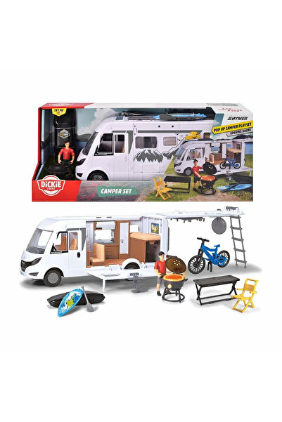 TOYFEST Dickie Işıklı Karavan Kamp Oyun Seti 203837021