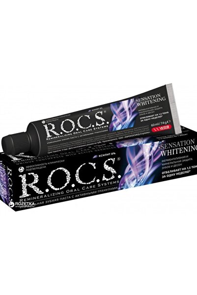 R.O RELAX Marka:Beyazlatıcı Diş Macunu Sensation Yoğun Parlatıcı 75 Ml Katego...