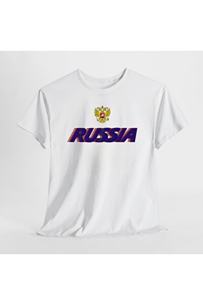 SARI روسيا روسيا النبالة تي شيرت 100% قطن