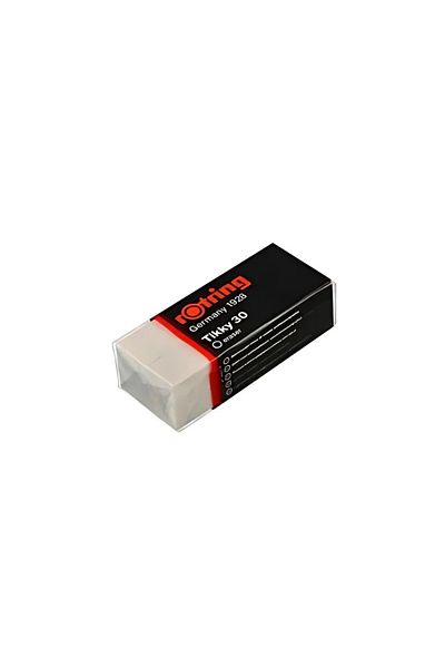 Rotring Rotring Tikky 30 Eraser - White Non-Marking Non-Dust Wiping