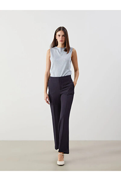 LC Waikiki Lcw Vision Navy Blue Skinny Fit Women's Trousers