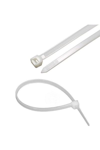 NEZADE STORE Tork White Cable Tie 2.5X200