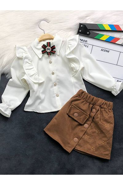 MİLANO KİDS Girl's Female Bottom Top Suit