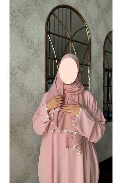 Nimet Abla Butik Hand Embroidered Prayer Dress