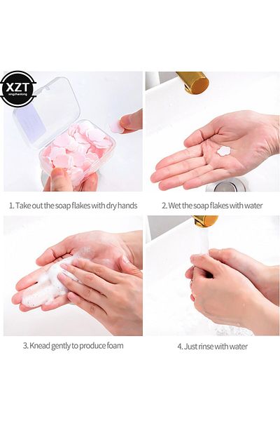 Vitastyle Portable 2-Petal Magic Soap Yellow