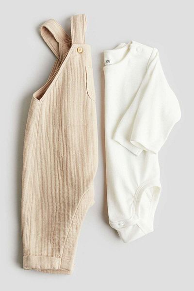 H&M 2-piece cotton set