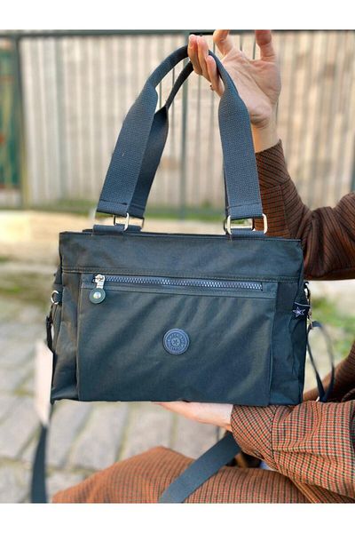 Çanta Trend Geanta cu curea reglabila cu mai multe compartimente, potrivita pentru utilizarea cu laptop de dimensiune medie A4