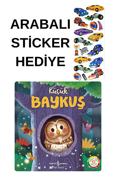 TÜRKİYE İŞ BANKASI KÜLTÜR YAYINLARI ARABALI STİCKER HEDİYELİ - OKUL ÖNCESİ RE...