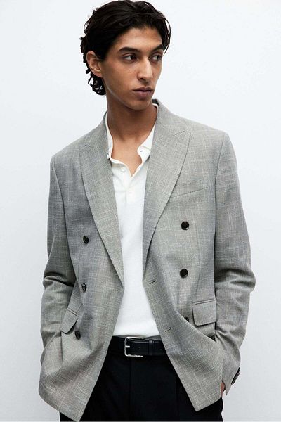 H&M Regular Fit Double-breasted jacket