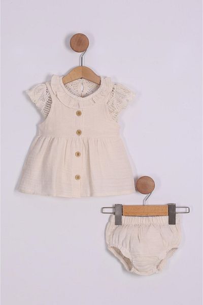 diamondstar Baby Girl Strappy Dandel Bady Pantyhose 6/18 Month Dress