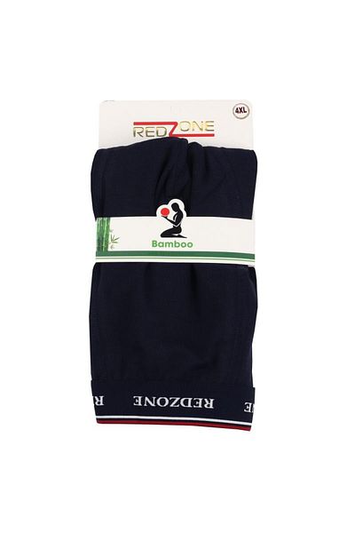 tambattal Μπόξερ μπαμπού Lycra Plus Size Navy Blue