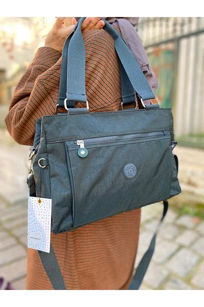 Çanta Trend Geanta cu curea reglabila cu mai multe compartimente, potrivita pentru utilizarea cu laptop de dimensiune medie A4