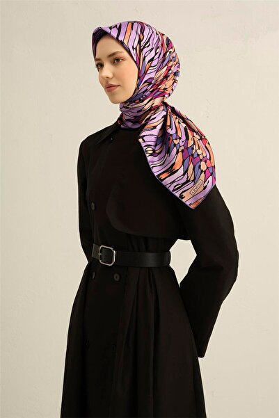 Armine Шарф з візерунком з чистого шовку сура - 9335-06